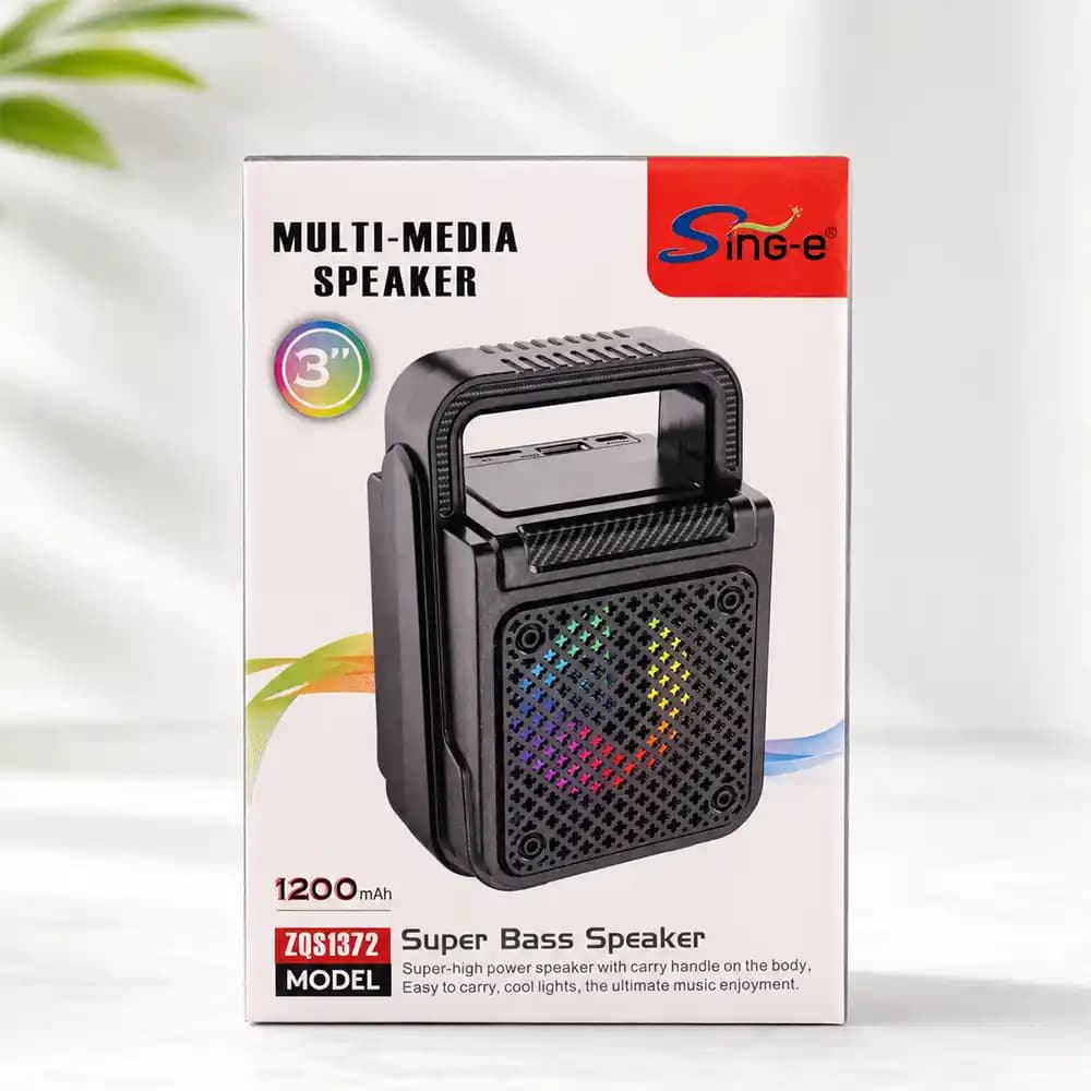 اسپیکر بلوتوثی قابل حمل سینگای (Sing-e) مدل ZQS1372 — تصویر ۲