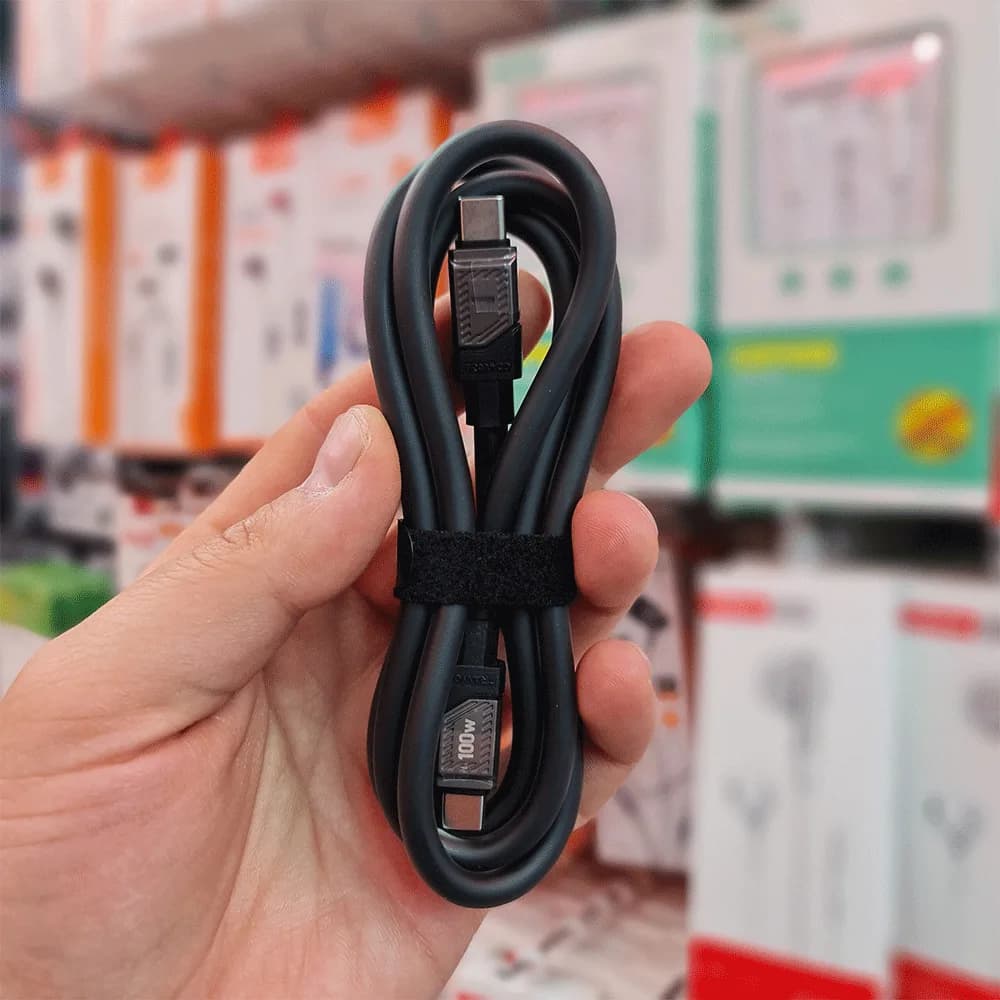 کابل شارژ دوسر تایپ سی ترانیو (TRANYOO) مدل CC2 — تصویر ۳