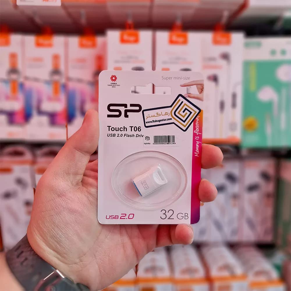 فلش مموری سیلیکون پاور (Silicon Power) مدل (T06) – 32GB — تصویر ۲