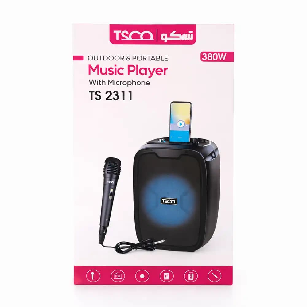 اسپیکر پرتابل تسکو (TSCO) مدل TS 2311 — تصویر ۶