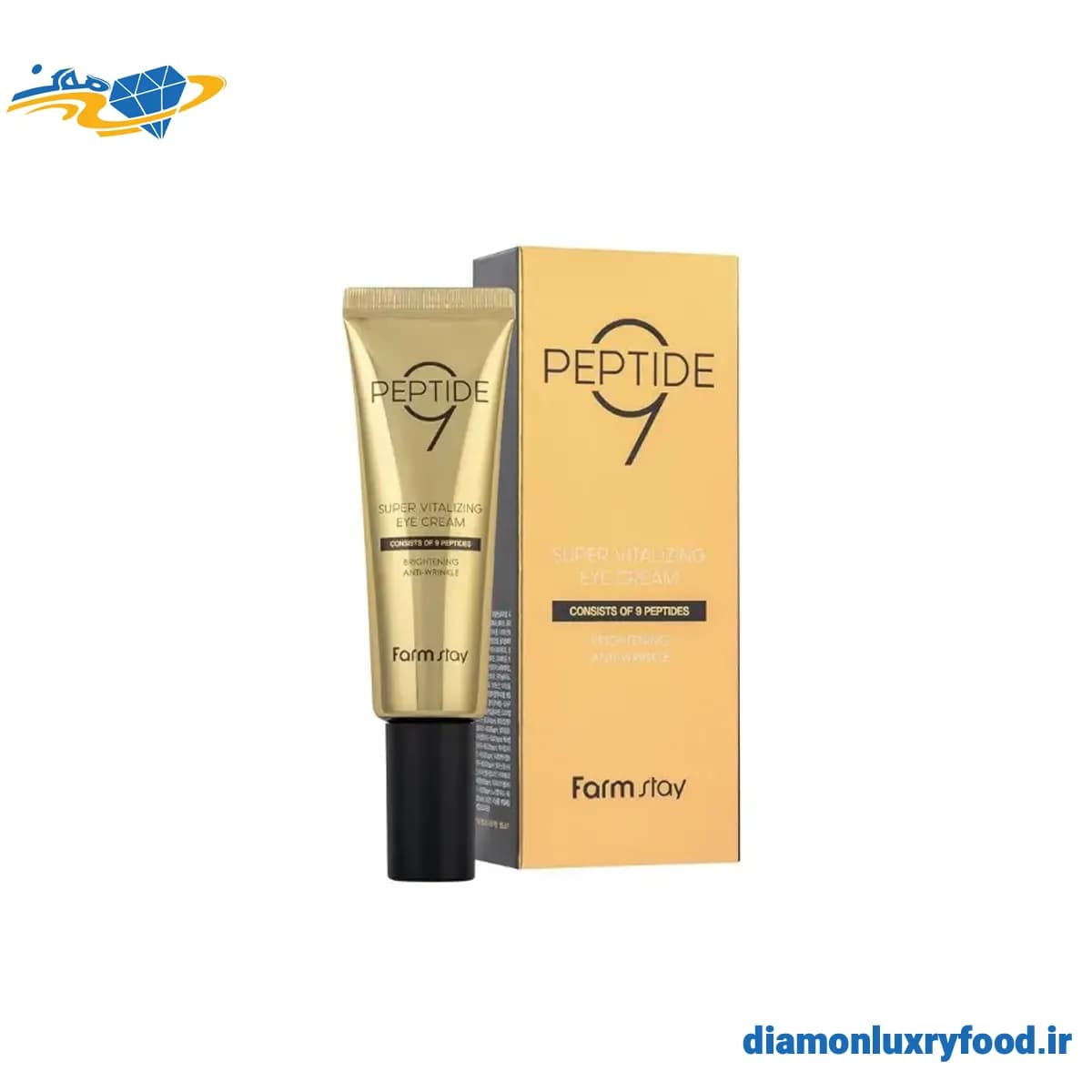 کرم دور چشم احیاکننده پپتید 9 فارم استی|FarmStay Peptide 9 Revitalizing Eye Cream — تصویر ۲