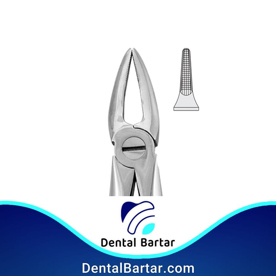 فورسپس ریشه کش بالا نازک (fig29N)