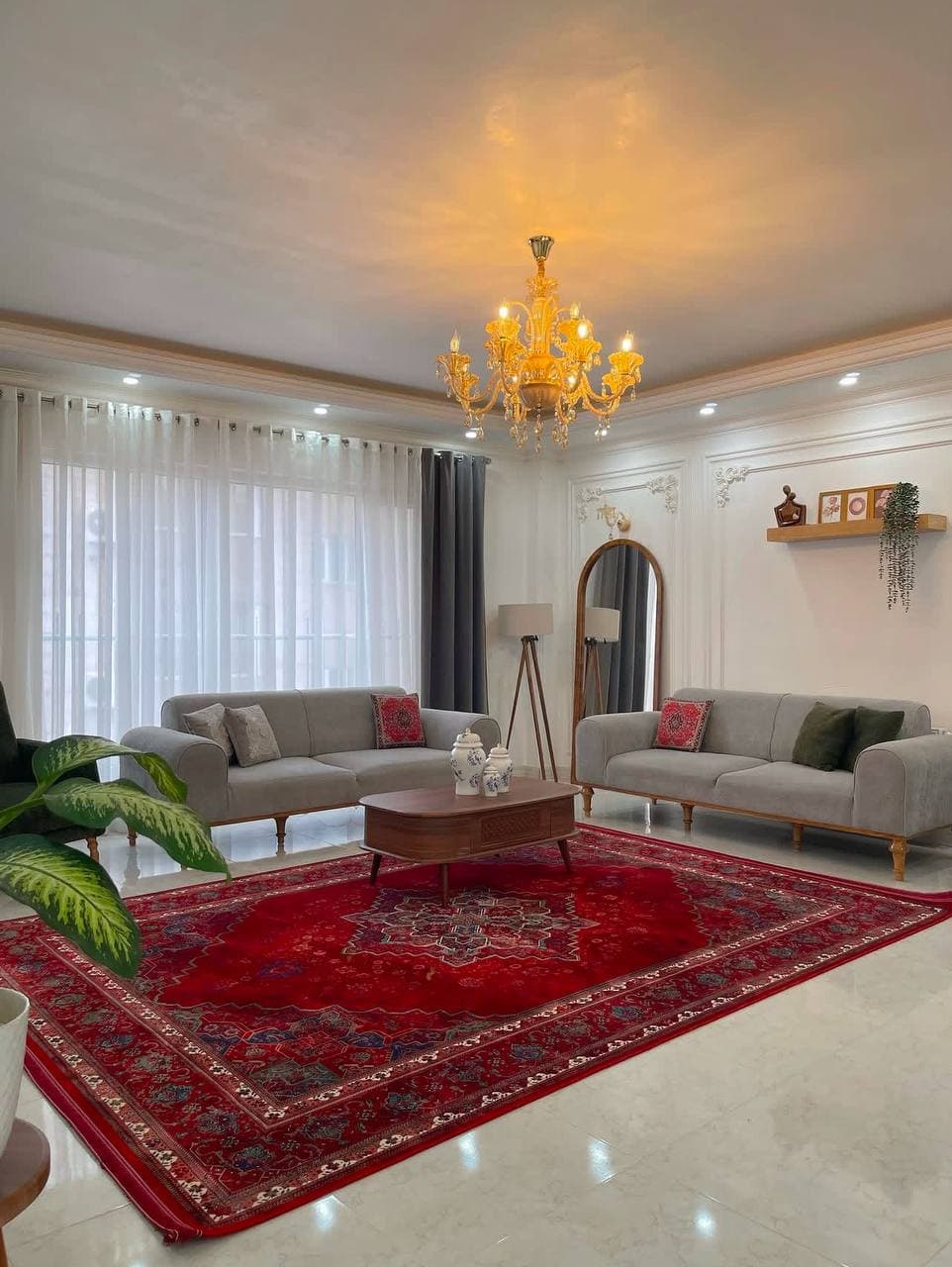 فرش هریس لاکی سبز 1200 شانه تهران — تصویر ۳