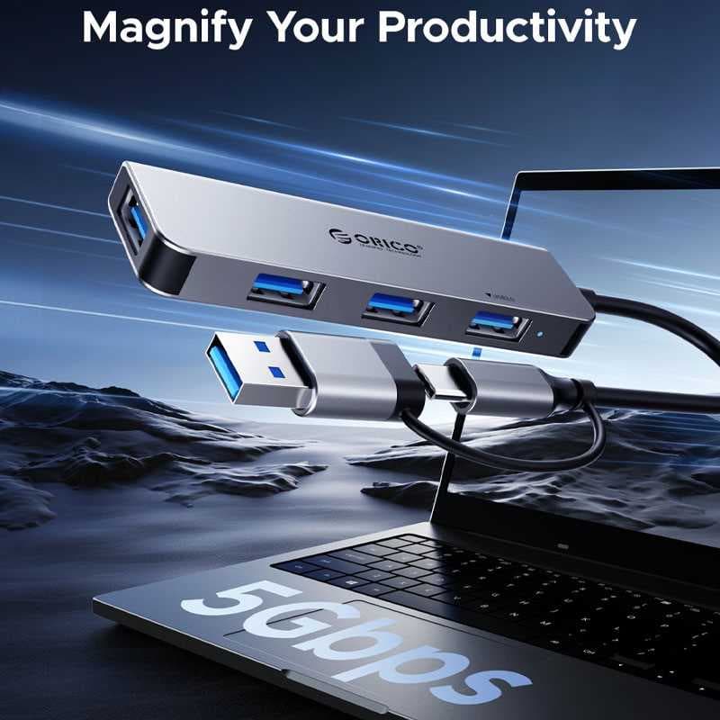 هاب 4 پورت USB3.0 اوریکو مدل YSA5-U3 — تصویر ۷