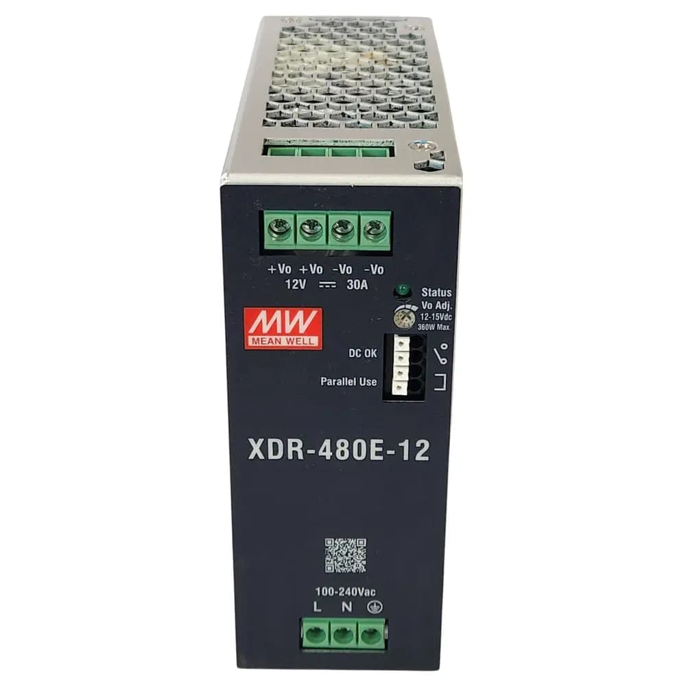 منبع تغذیه 12 ولت 30 آمپر XDR-480E-12 — تصویر ۲
