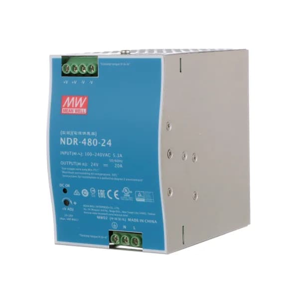 منبع تغذیه ریلی NDR-480 — تصویر ۴