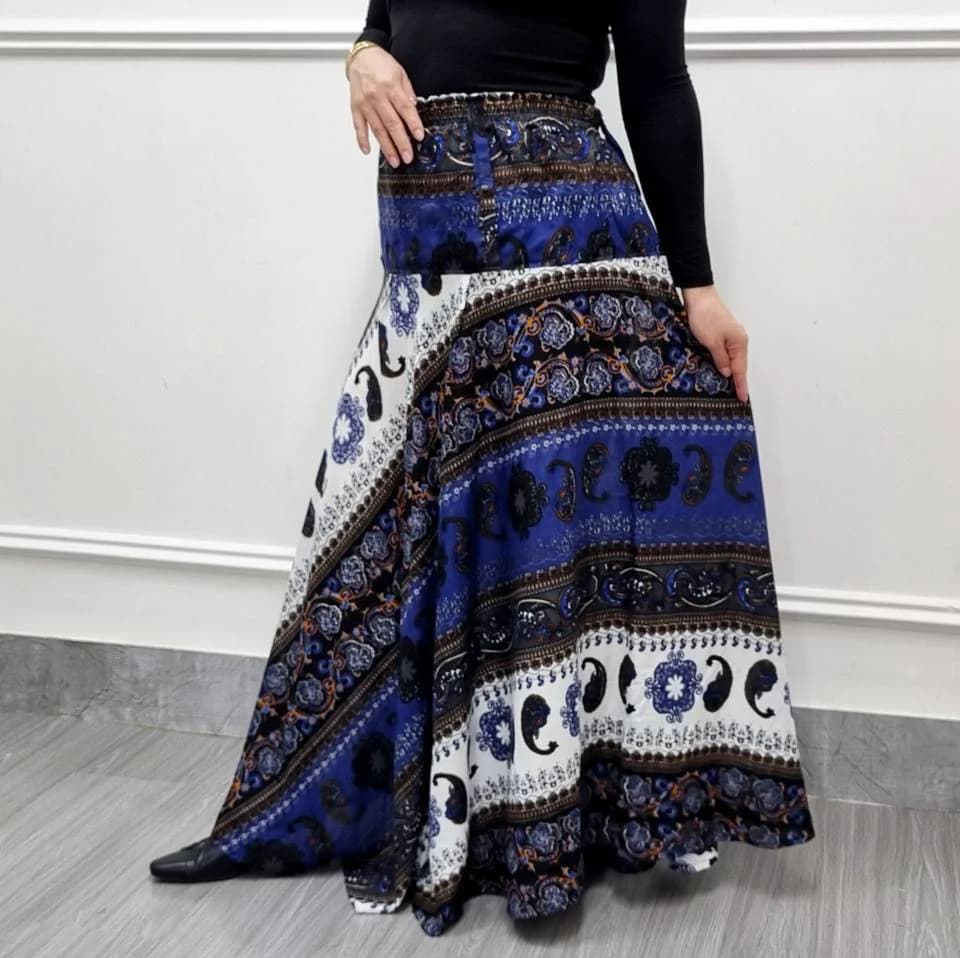 دامن نخی طرح اندونزی زنانه/کد29772 — تصویر ۸