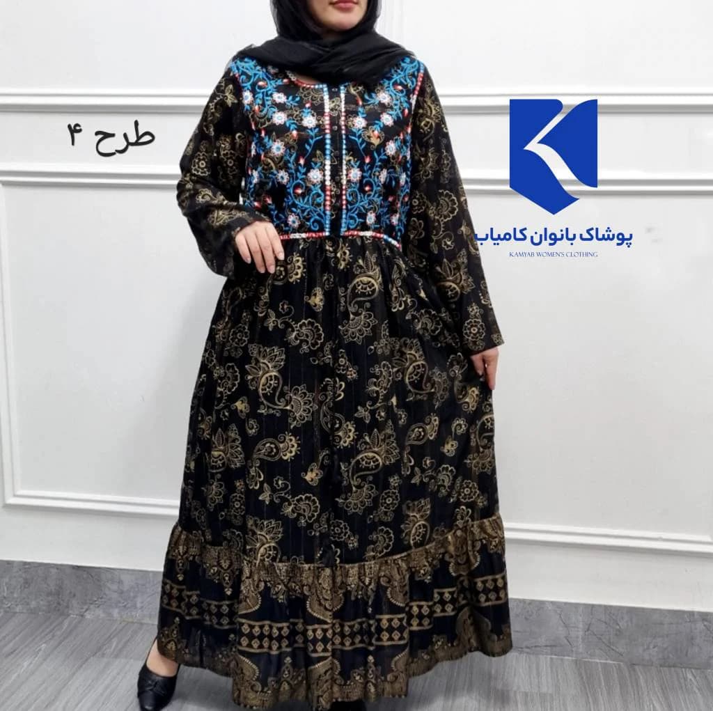 پیراهن ساحلی اورجینال گلدوزی وارداتی اصلی/کد29201 — تصویر ۵
