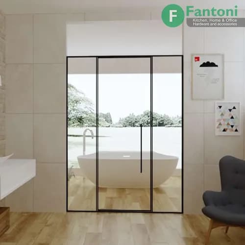 مکانیزم پروفیل کابین دوش مدل Swing Door فانتونی K901 و K902
