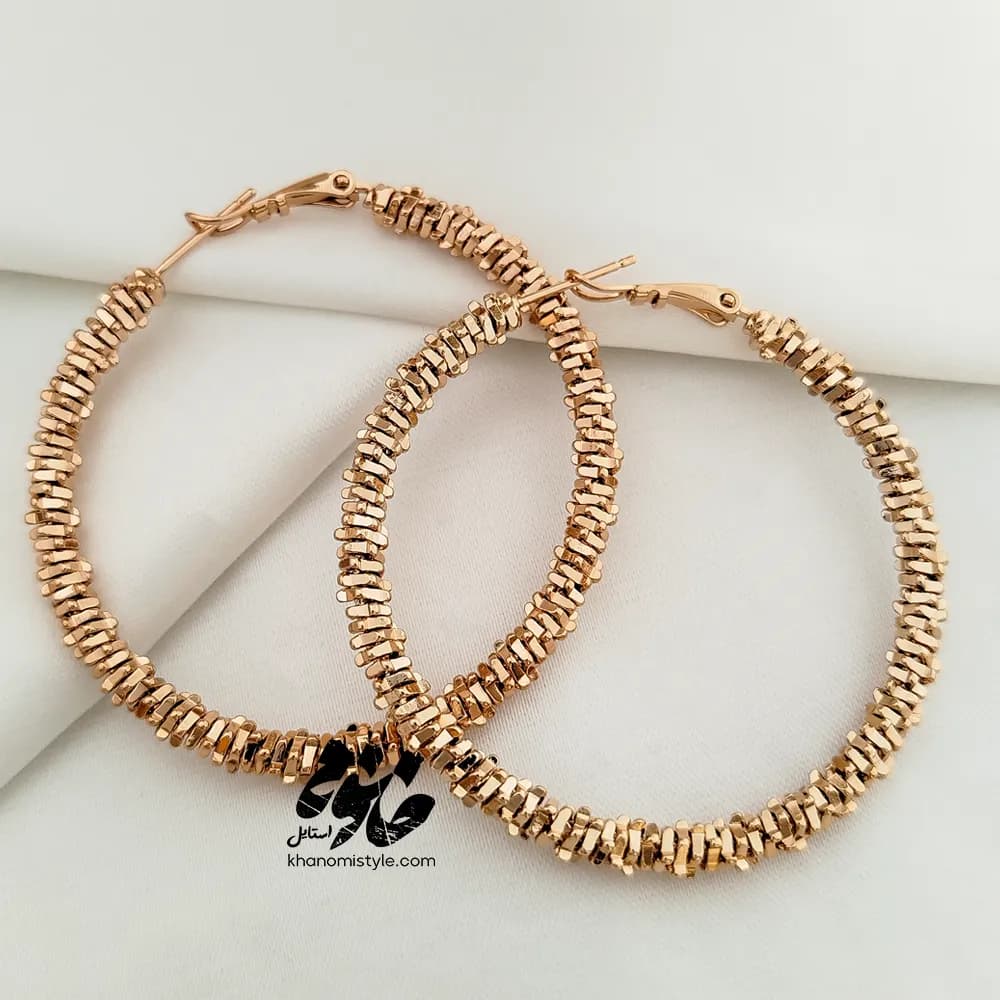 گوشواره حلقهای بزرگ دریم E12019