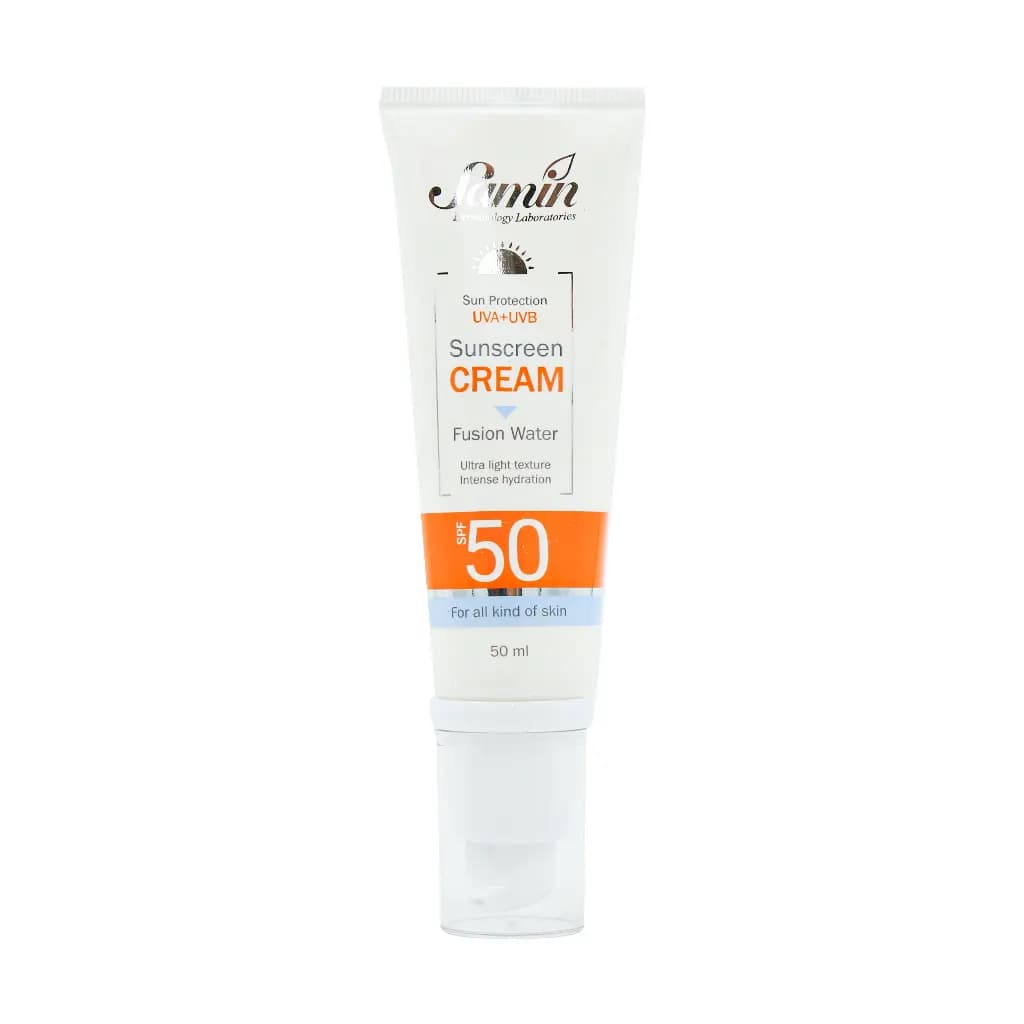 ضدآفتاب فیوژن واتر مناسب انواع پوست SPF50 ثمین — تصویر ۲