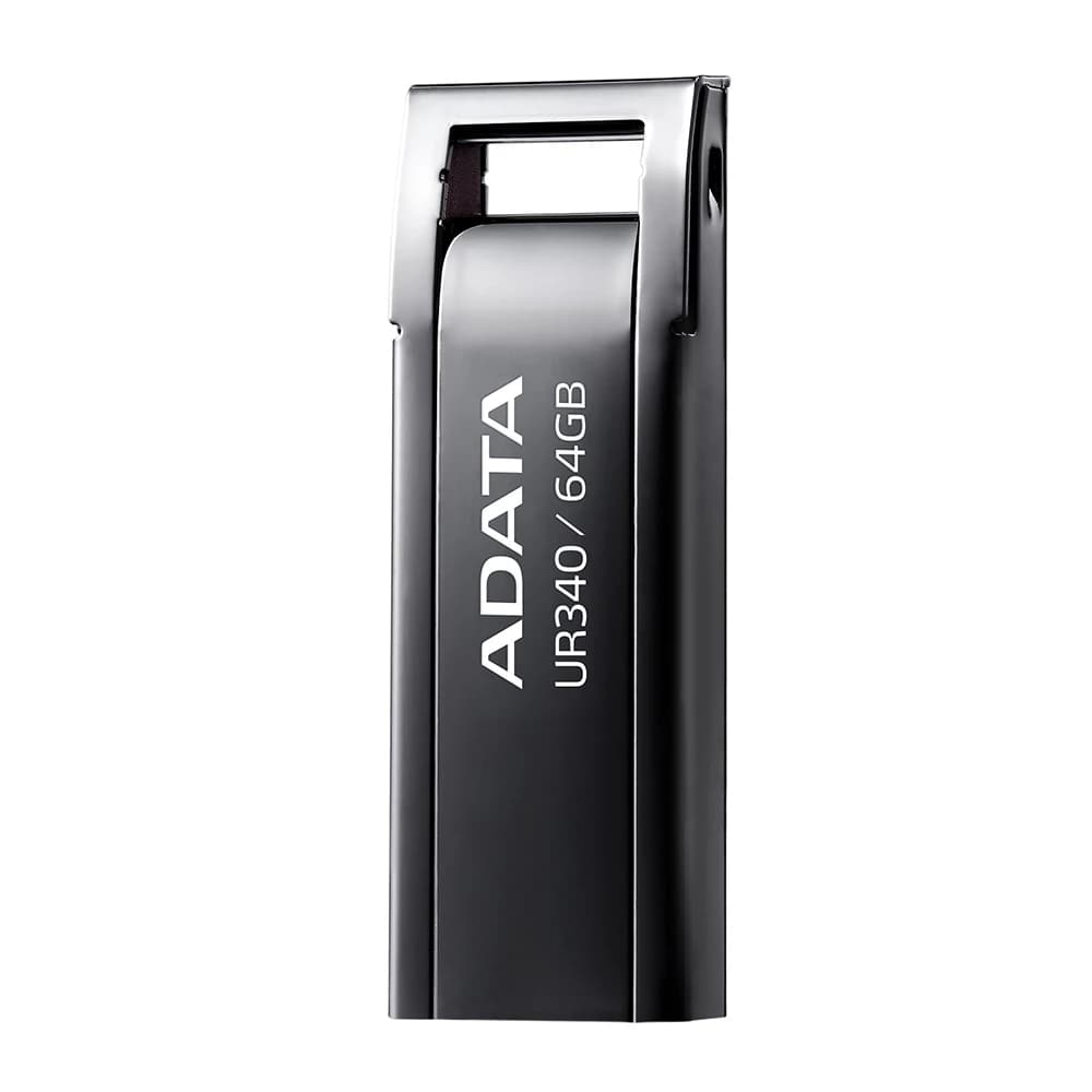 فلش مموری ای دیتا مدل UR340 USB3.2 64GB مشکی — تصویر ۴