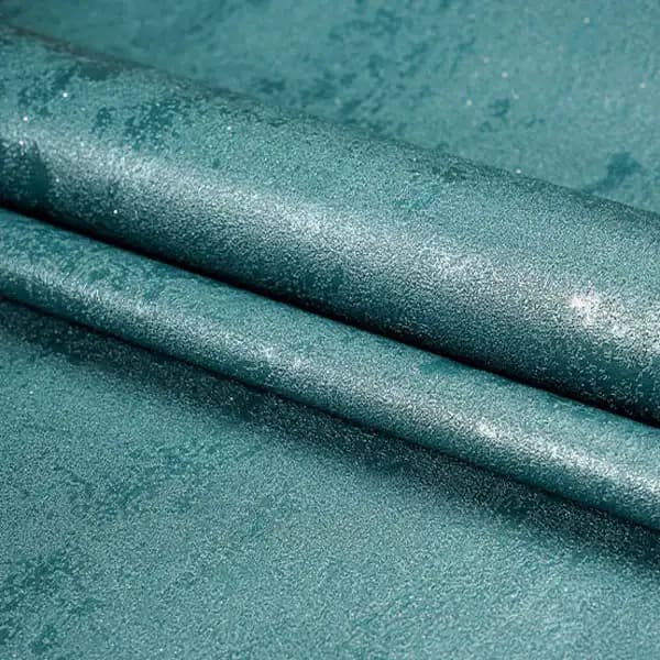 کاغذ دیواری فیروزه ای ساده کد NP002-1