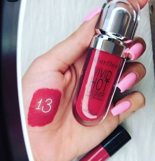رژلب مایع گرفلور شماره13 — تصویر ۲