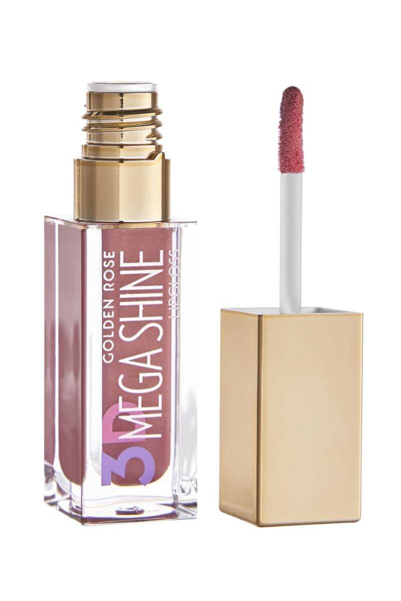 لیپ گلاس مگا شاین گلدن رز Golden Rose Mega Shine رنگ 117 — تصویر ۷