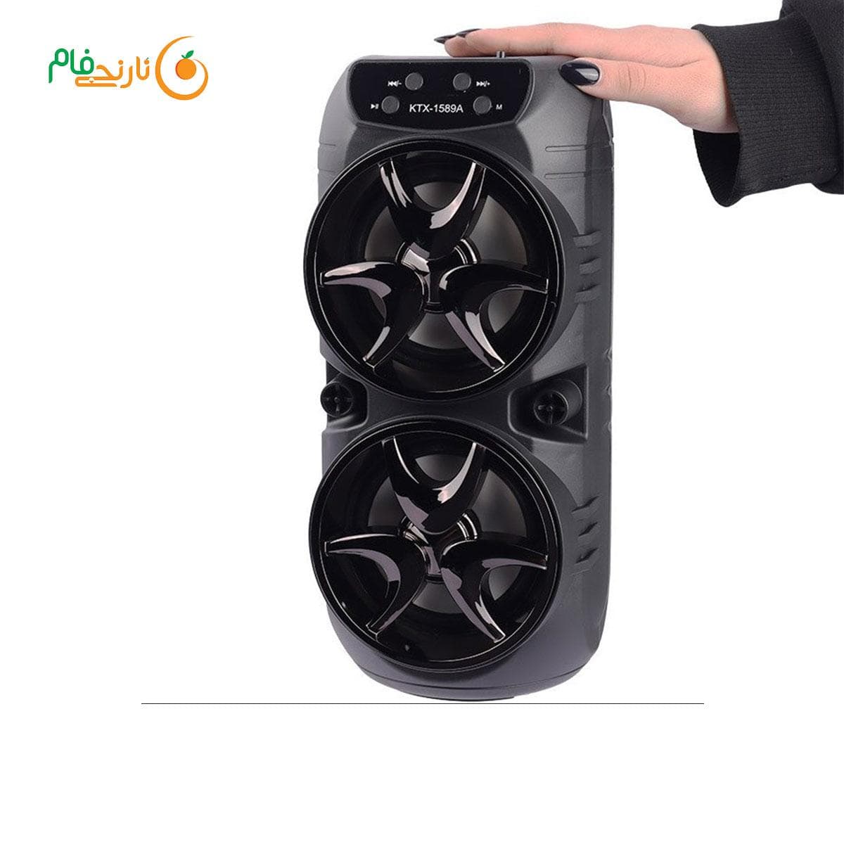 اسپیکر بلوتوثی قابل حمل کی تی ایکس مدل KTX-1589A — تصویر ۲