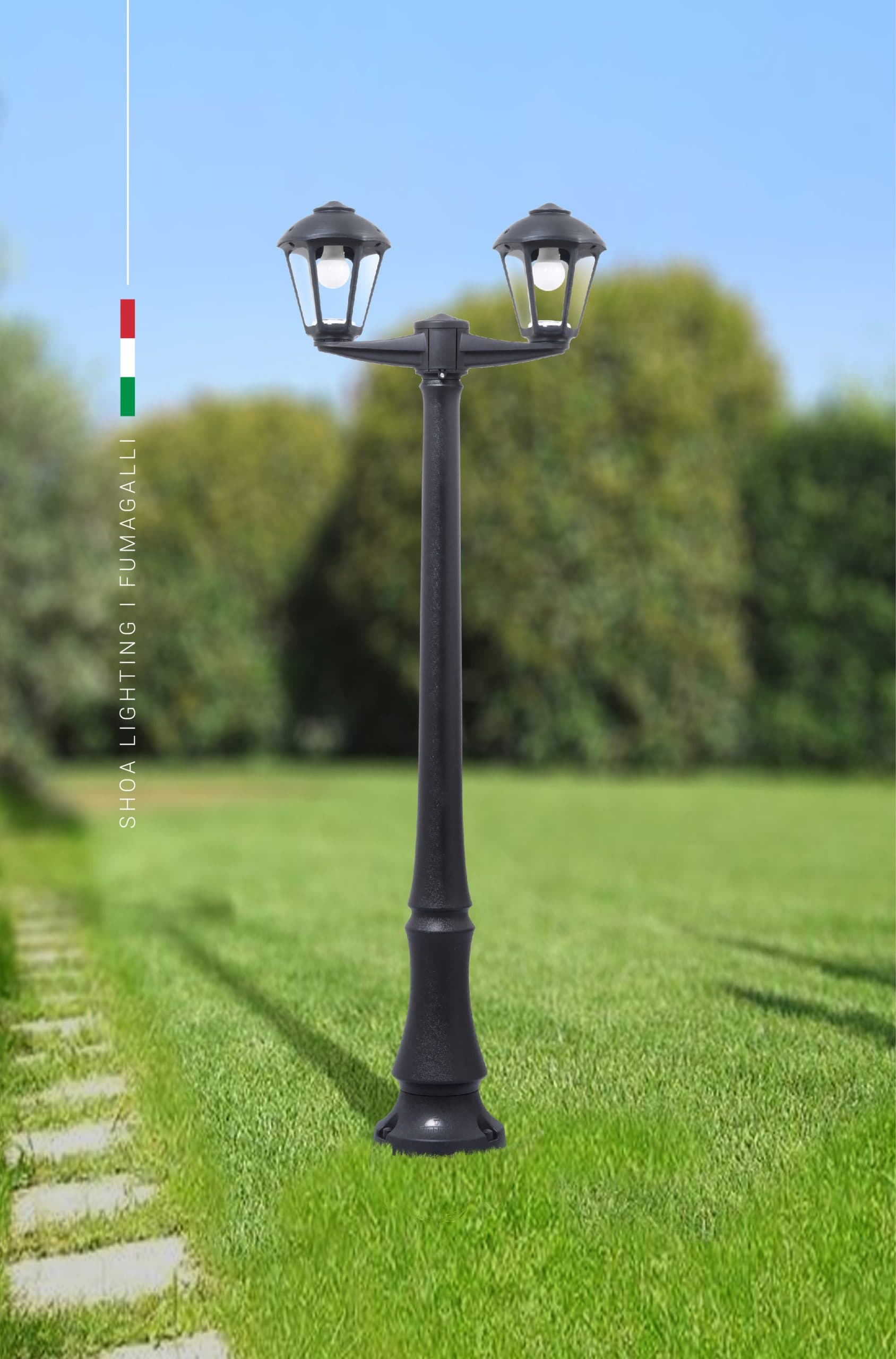 چراغ حیاطی و پارکی فوماگالی Dino Nardo Giampy 2L — تصویر ۳