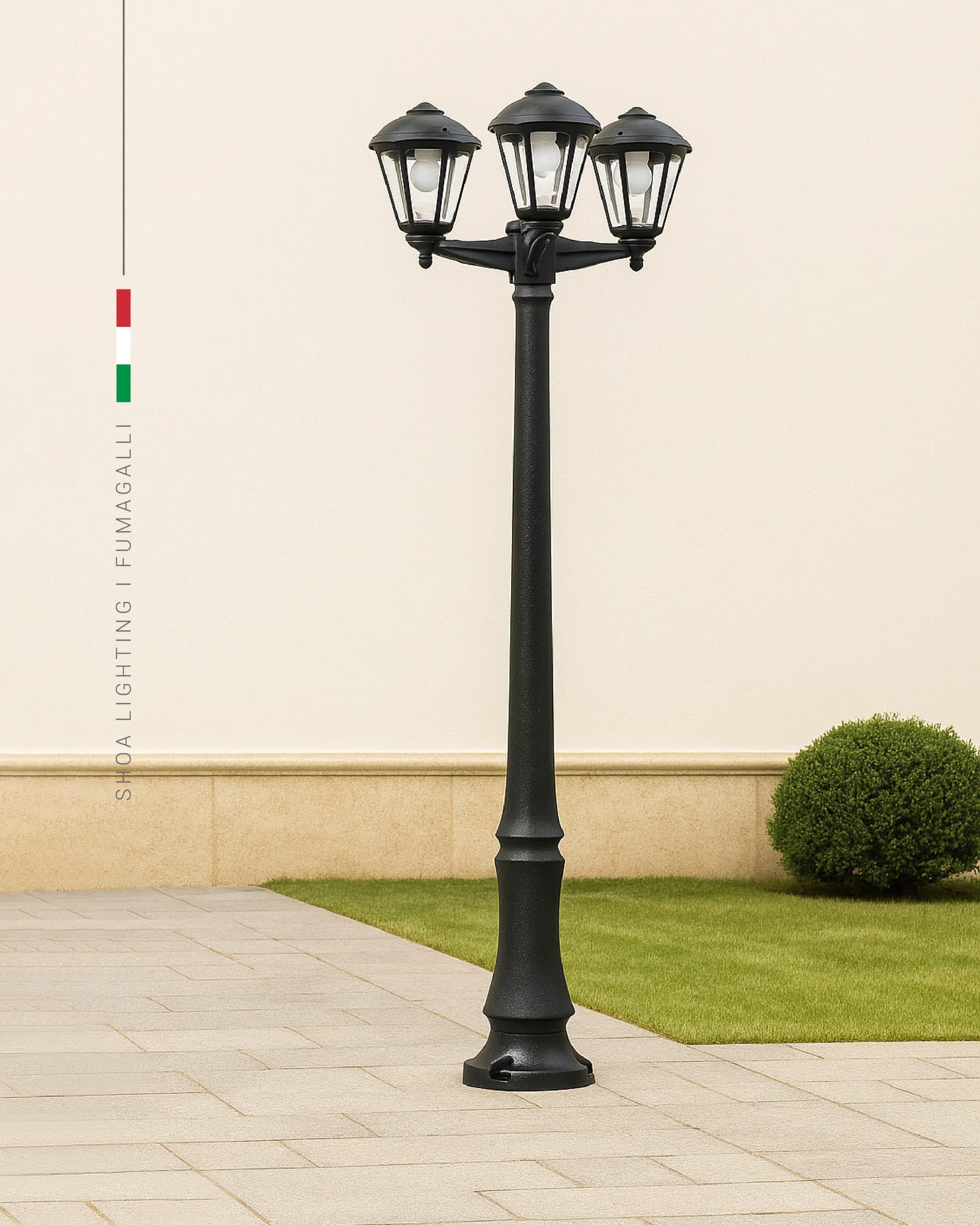 چراغ پارکی و حیاطی فوماگالی Dino Nardo Giampy 3L — تصویر ۲