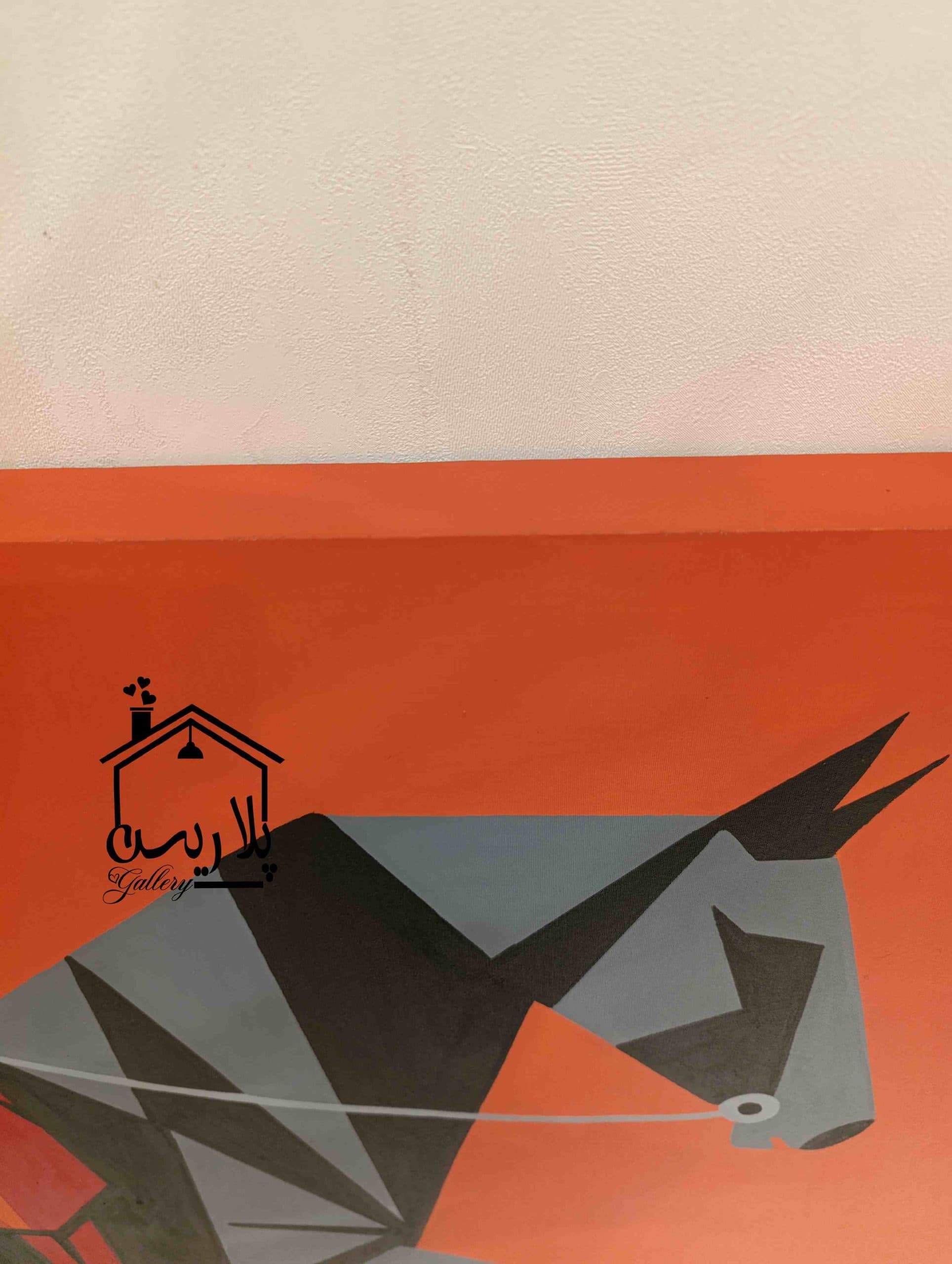 تابلو کوبیسم هرمس 90*90 سانت — تصویر ۲