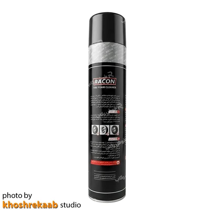 اسپری فوم لاستیک راکون (Racon) مدل Foam حجم 650 میلی لیتر — تصویر ۲