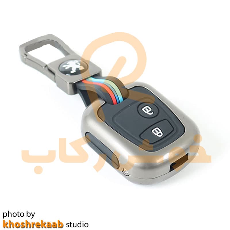 کاور ریموت (سوئیچ) فلزی خودرو پژو 206 و 207