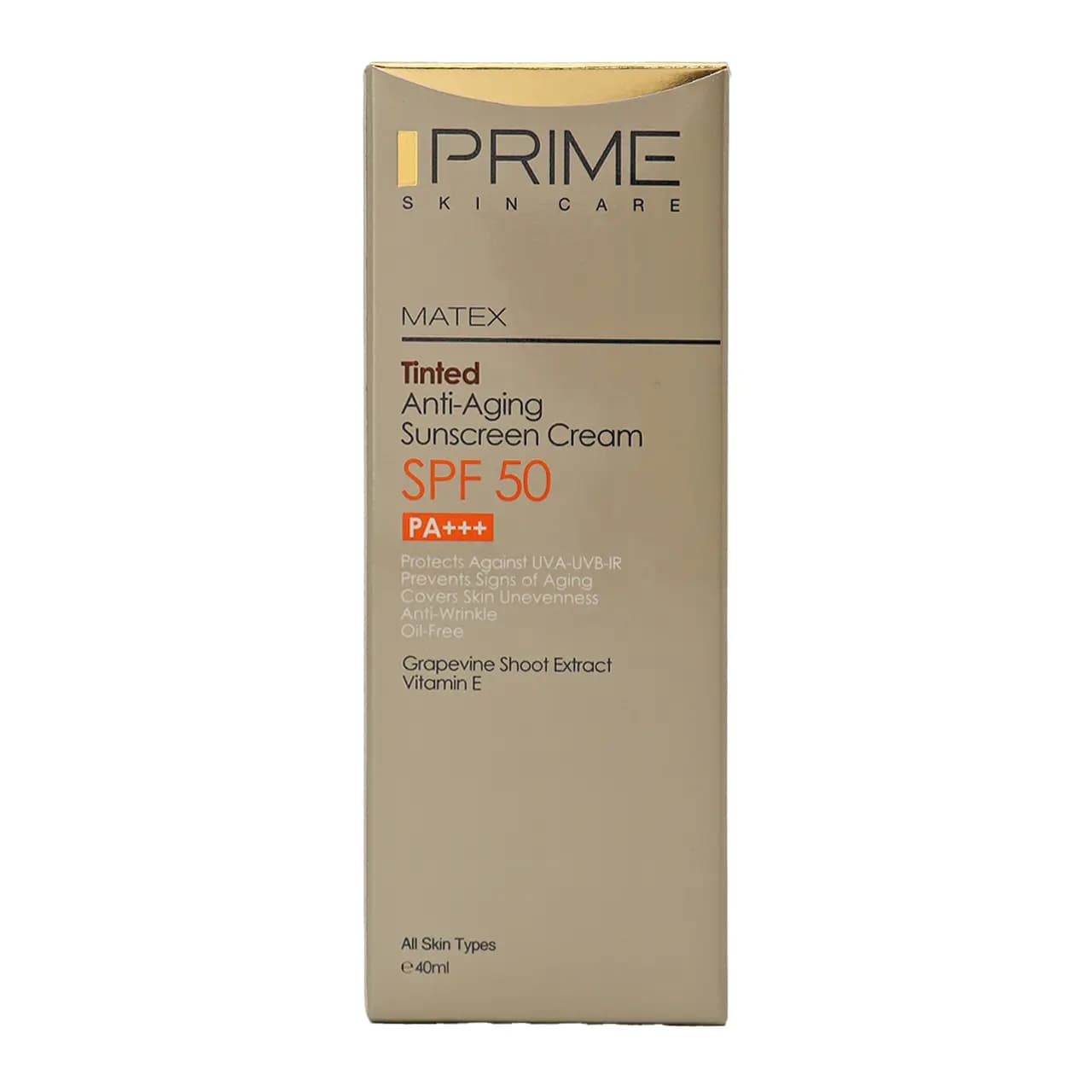 کرم ضد آفتاب جوان کننده پریم رنگی SPF50 — تصویر ۱۱