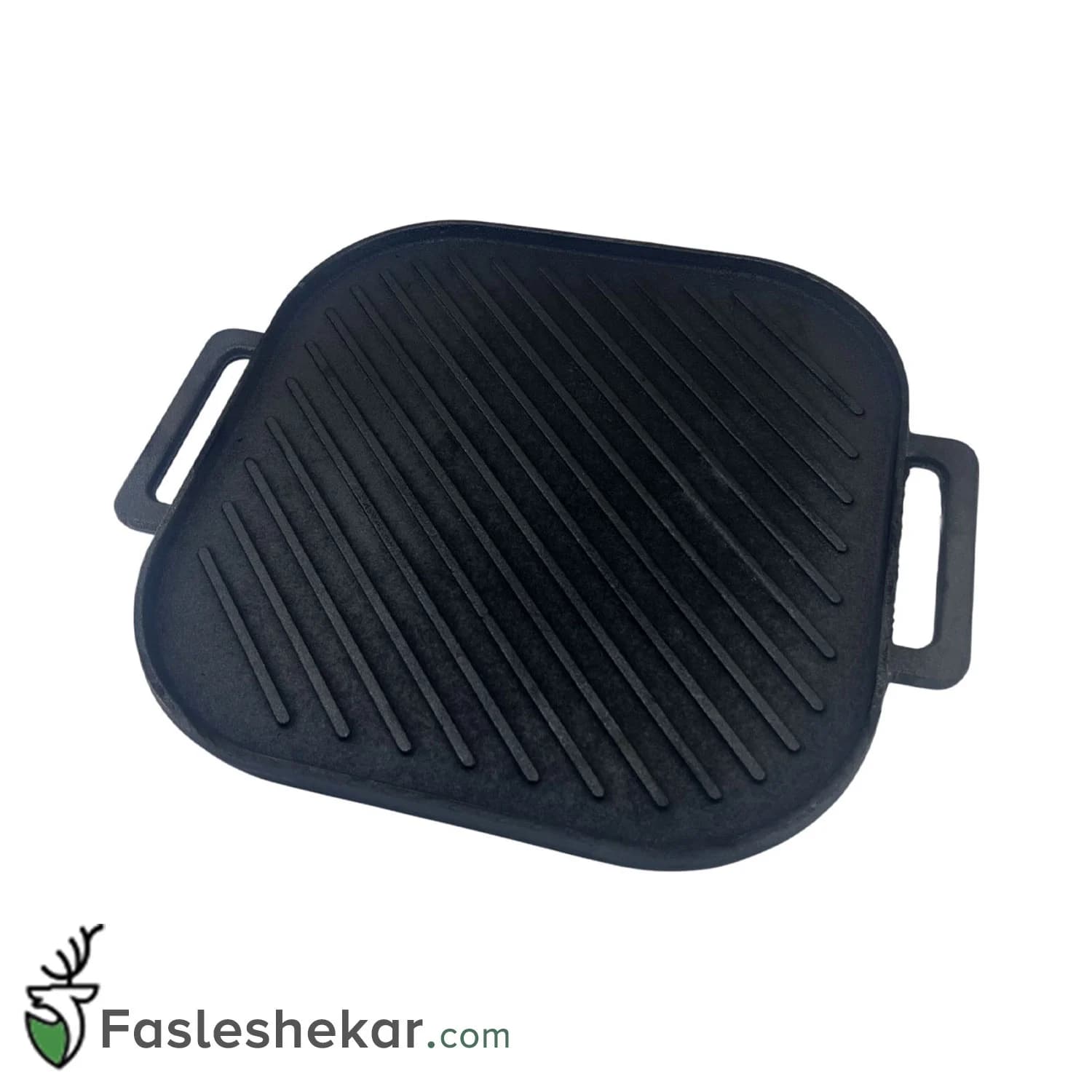 صفحه گریل استیک پز چدنی دو طرفه — تصویر ۷