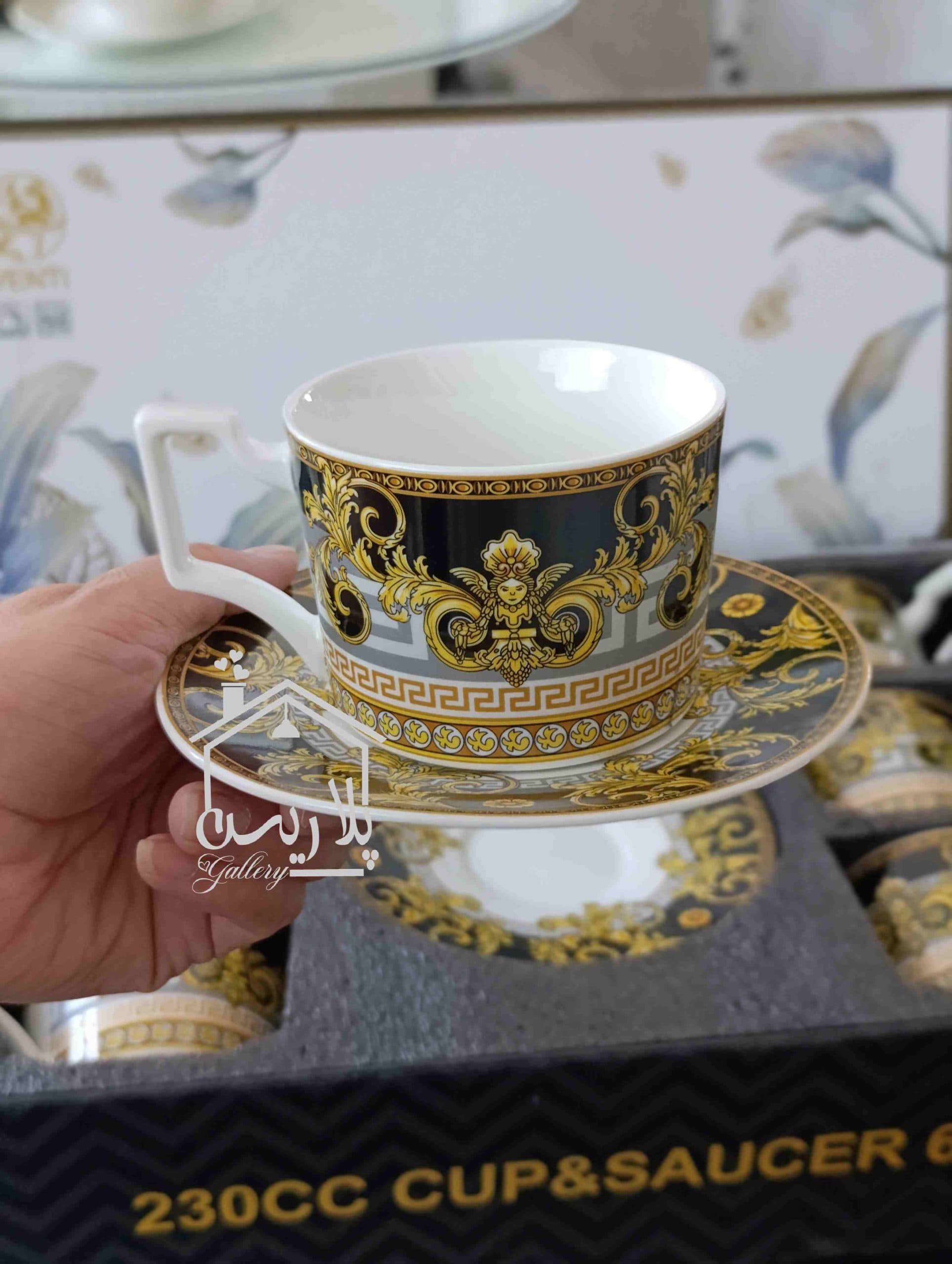 فنجان چایخوری بن چاین ونتی (VENTI) ورساچه ز — تصویر ۳