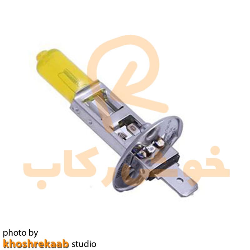 لامپ هالوژن خودرو استار لنزو زرد مدل H1 کد 12v 100w — تصویر ۲