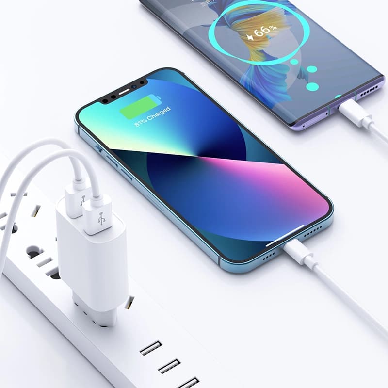 آداپتور دوگانه ویوو WiWU Wi-U003 Quick Dual USB-A — تصویر ۶