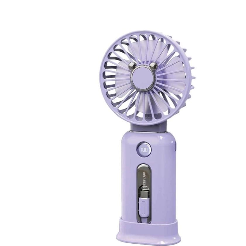 پنکه و پاوربانک قابل حمل ویندمیت گرین Green WindMate Portable PowerBank & Fan — تصویر ۲