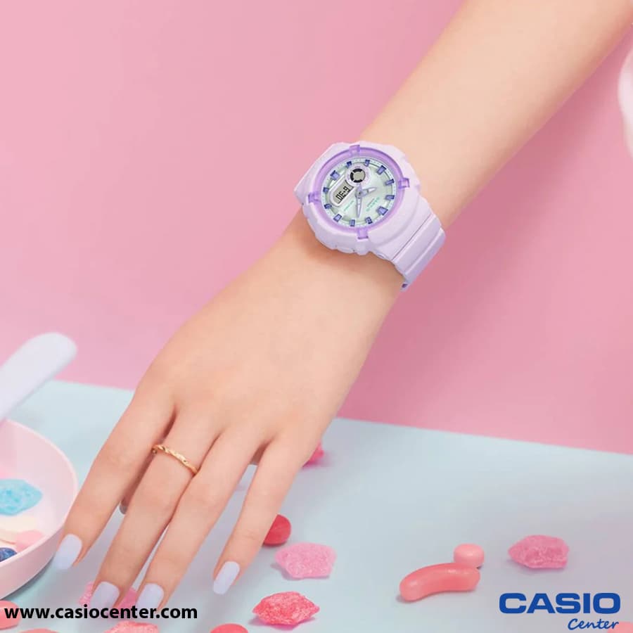 ساعت مچی زنانه کاسیو اورجینال کد ۴۰۵۱ مدل BGA-280SW-6ADR — تصویر ۱۰