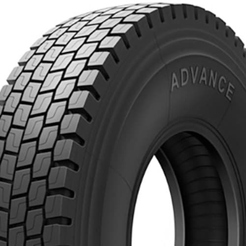 لاستیک ادونس 315/80R22.5 گل GL268D چین گل عقب( 2 حلقه) — تصویر ۲