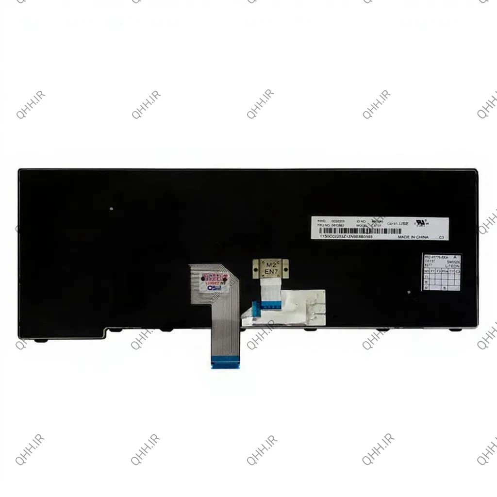 کیبرد لپ تاپ لنوو ThinkPad E431 مشکی-با موس-با فریم — تصویر ۵