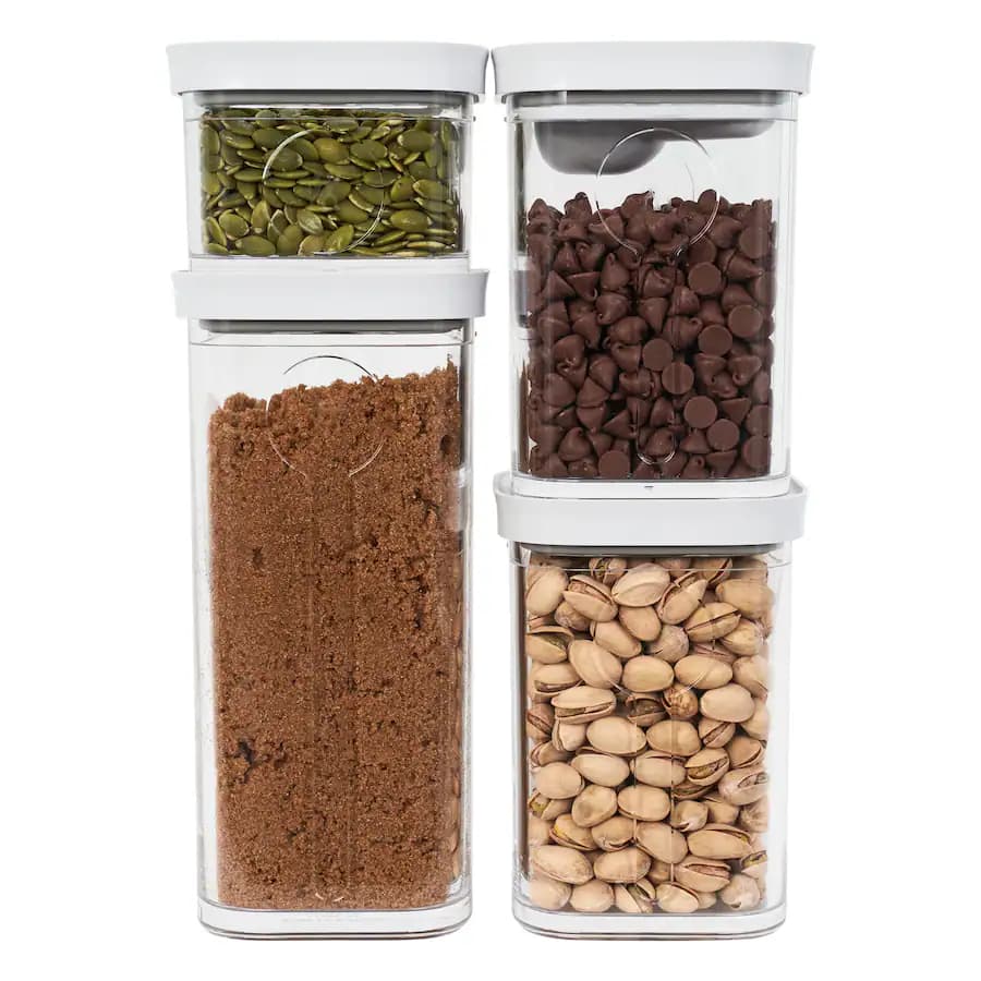 ست 6 پارچه وکیوم خلاء ونگهداری حبوبات زولینگ ZWILLING Fresh & Save Cube Small Containers, Set of 6 — تصویر ۵