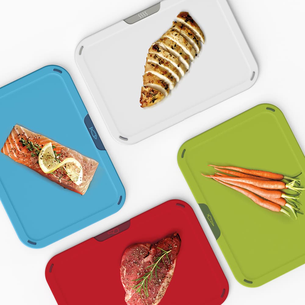 ست 5 پارچه تخته برش پایه دار جوزف جوزف Joseph Joseph Duo Chopping Boards with Stand, Set of 5 — تصویر ۳