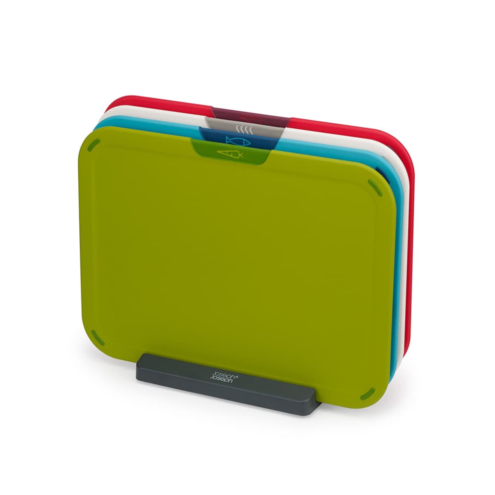 ست 5 پارچه تخته برش پایه دار جوزف جوزف Joseph Joseph Duo Chopping Boards with Stand, Set of 5 — تصویر ۵