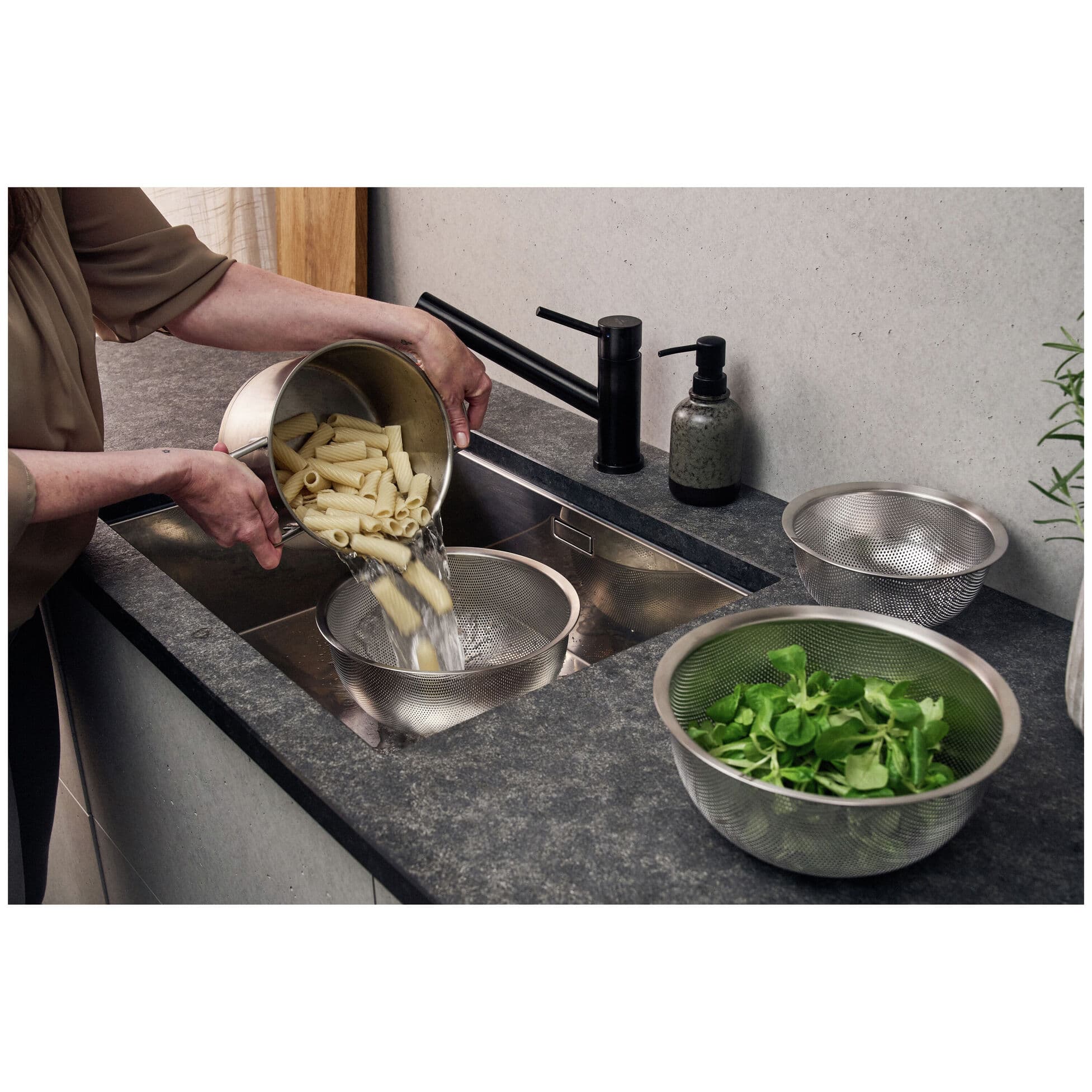 ست آبکش استیل 3 عددی زولینگ ZWILLING Colanders, Set of 3