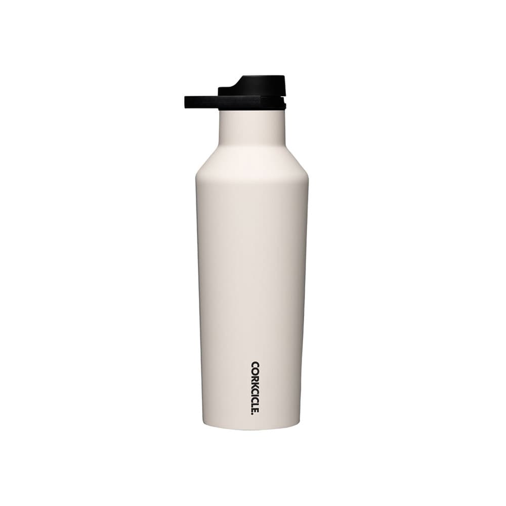 بطری آب سرد و گرم نگهدارنده کورکسیکل رنگ لاته Corkcicle Series A Sport Canteen, 946 ml-latte — تصویر ۴