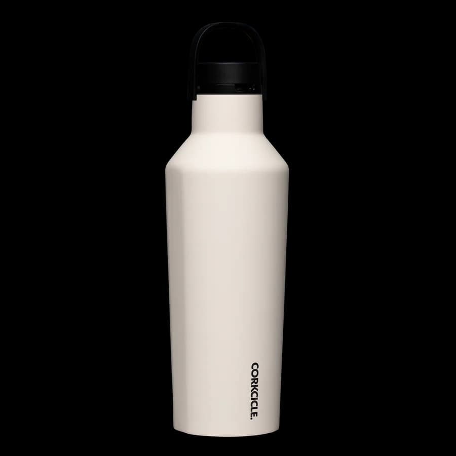 بطری آب سرد و گرم نگهدارنده کورکسیکل رنگ لاته Corkcicle Series A Sport Canteen, 946 ml-latte — تصویر ۲