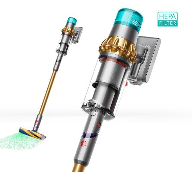 جارو برقی شارژی دایسون مدل Dyson v15 detect absolute vacuum v15 — تصویر ۳