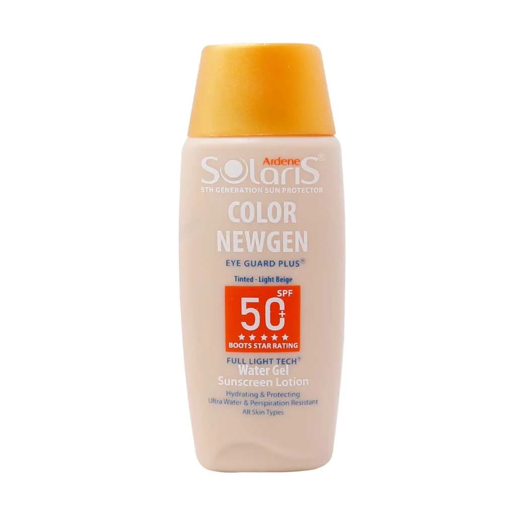 لوسیون آبی ضد آفتاب فاقد چربی spf50 کالر نیوژن آردن سولاریس 75 میلی لیتر — تصویر ۴