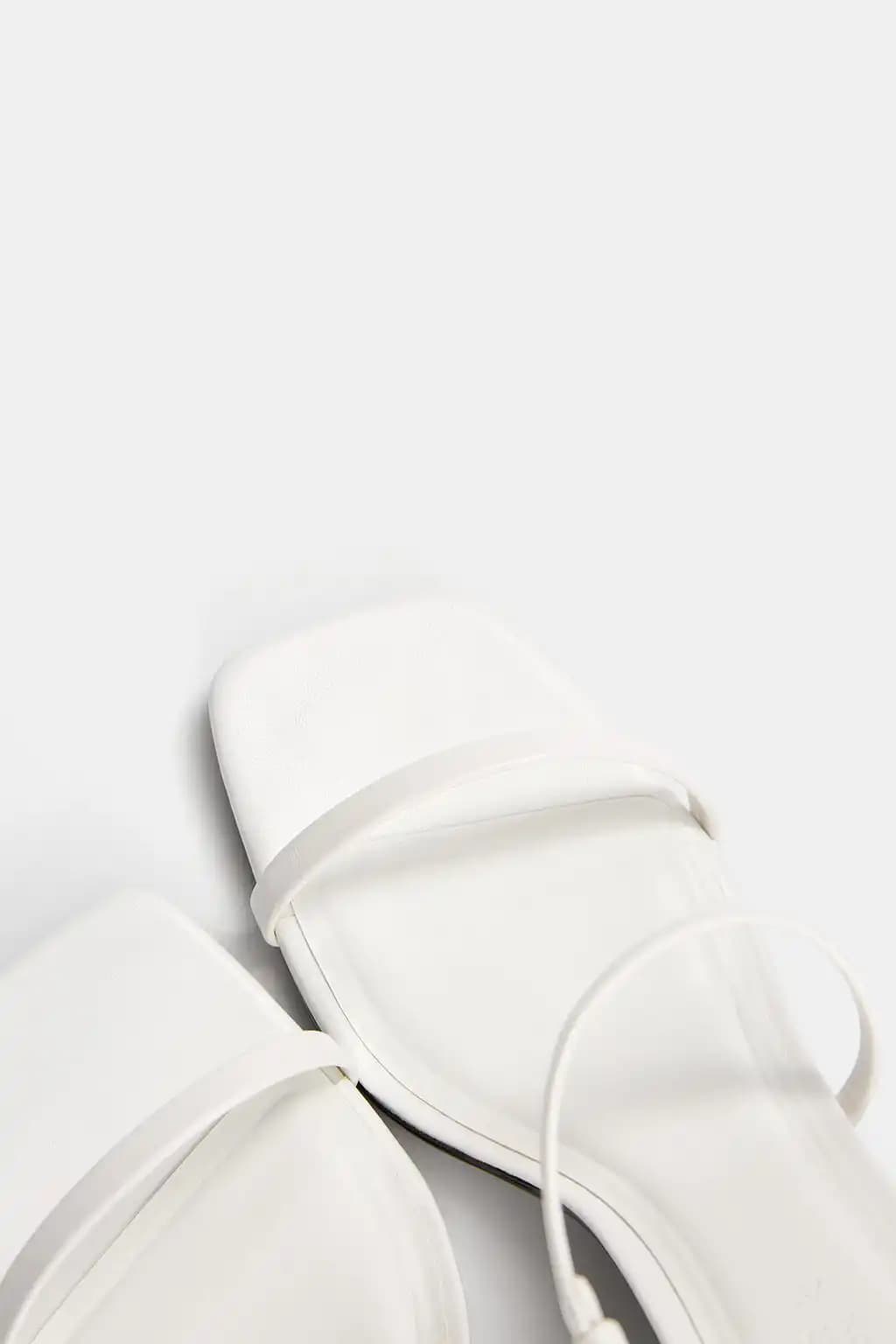 کفش پاشنه بلند Pull&Bear مدل Strappy Heeled Sandals — تصویر ۸