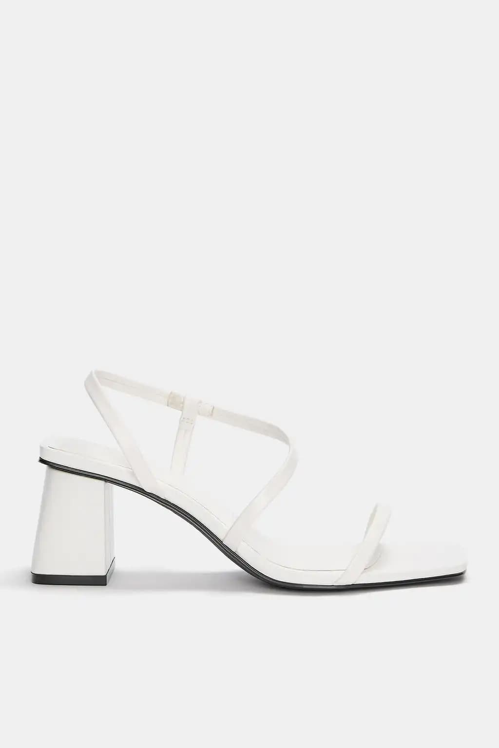 کفش پاشنه بلند Pull&Bear مدل Strappy Heeled Sandals — تصویر ۷