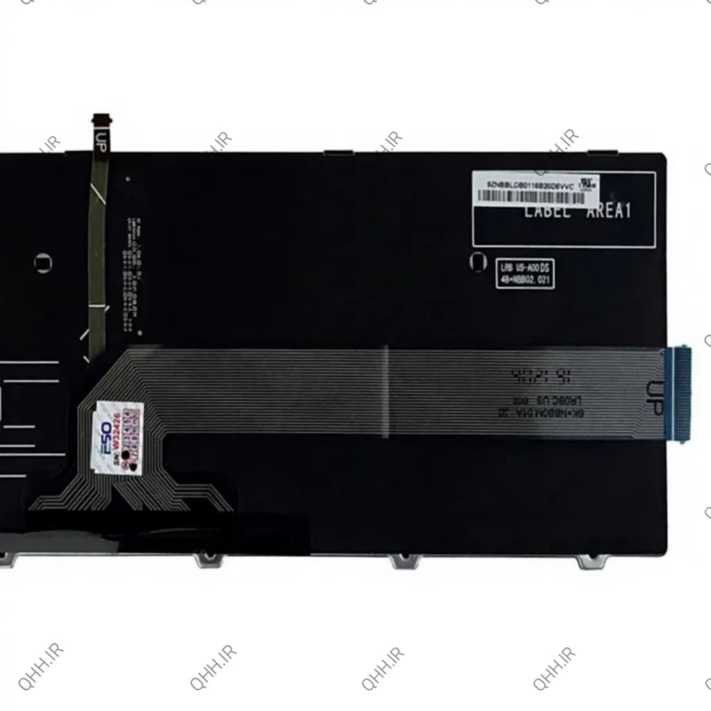کیبرد لپ تاپ دل Inspiron 15-5000 مشکی-با بک لایت-با فریم — تصویر ۷
