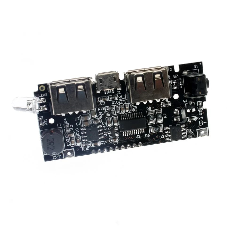 ماژول پاوربانک به همراه ال سی دی POWER BANK MODULE + LCD — تصویر ۳