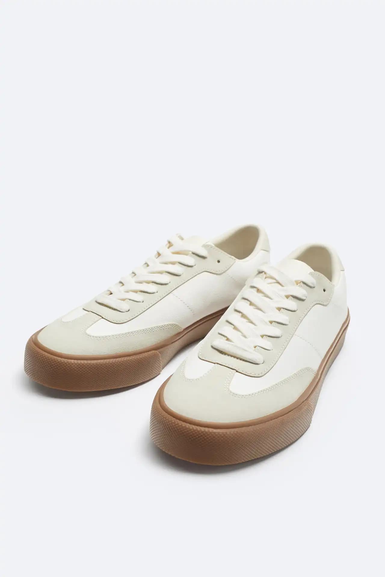 کفش اورجینال Zara مدل Contrast Trainers — تصویر ۷
