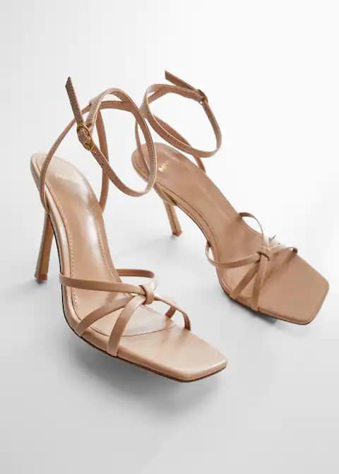 کفش اورجینال Mango مدل Banded Heel Sandals — تصویر ۸
