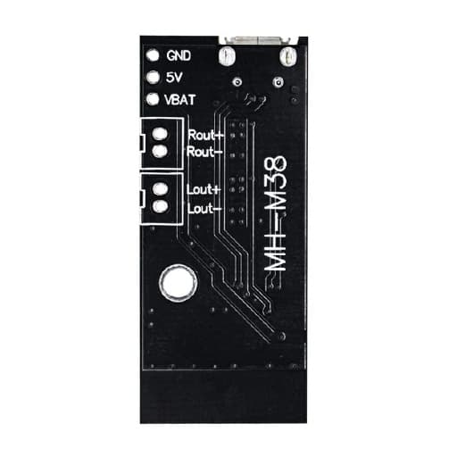 ماژول بلوتوث صوتی MH-M38 دارای 2 خروجی آمپلی فایر 5W — تصویر ۱۲