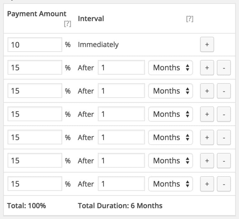 افزونه WooCommerce Deposits پرداخت و فروش اقساطی ووکامرس 2.2.8 — تصویر ۳